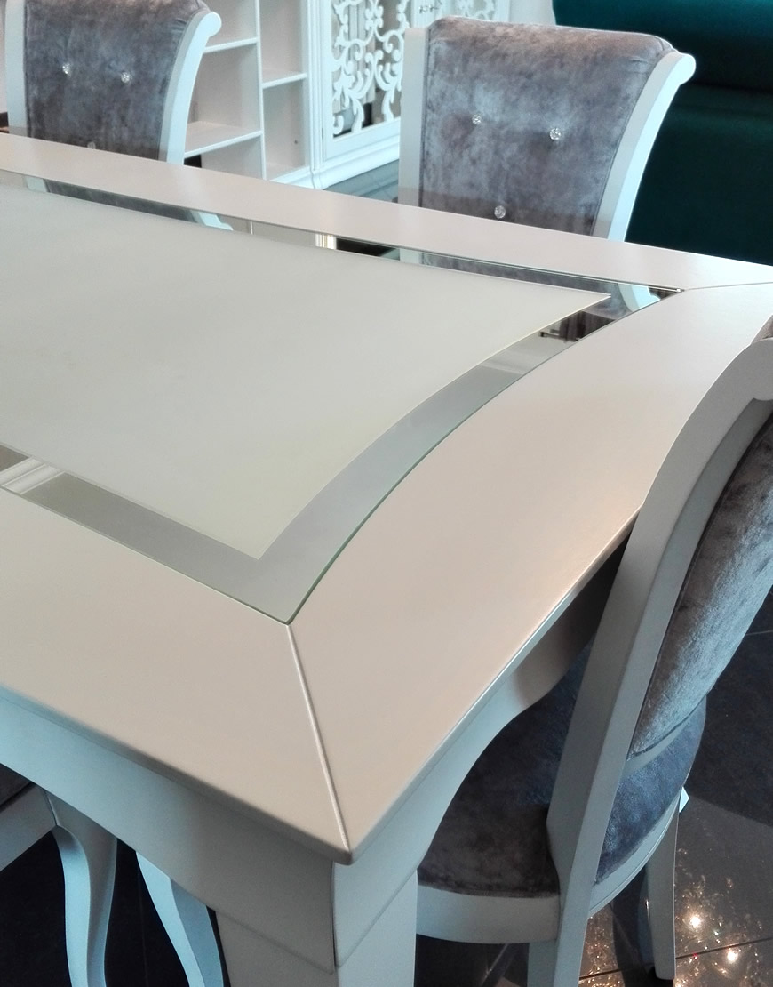 table Tavolo rettangolare con specchio