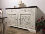 Credenza dipinta 2 ante e 2 cassetti