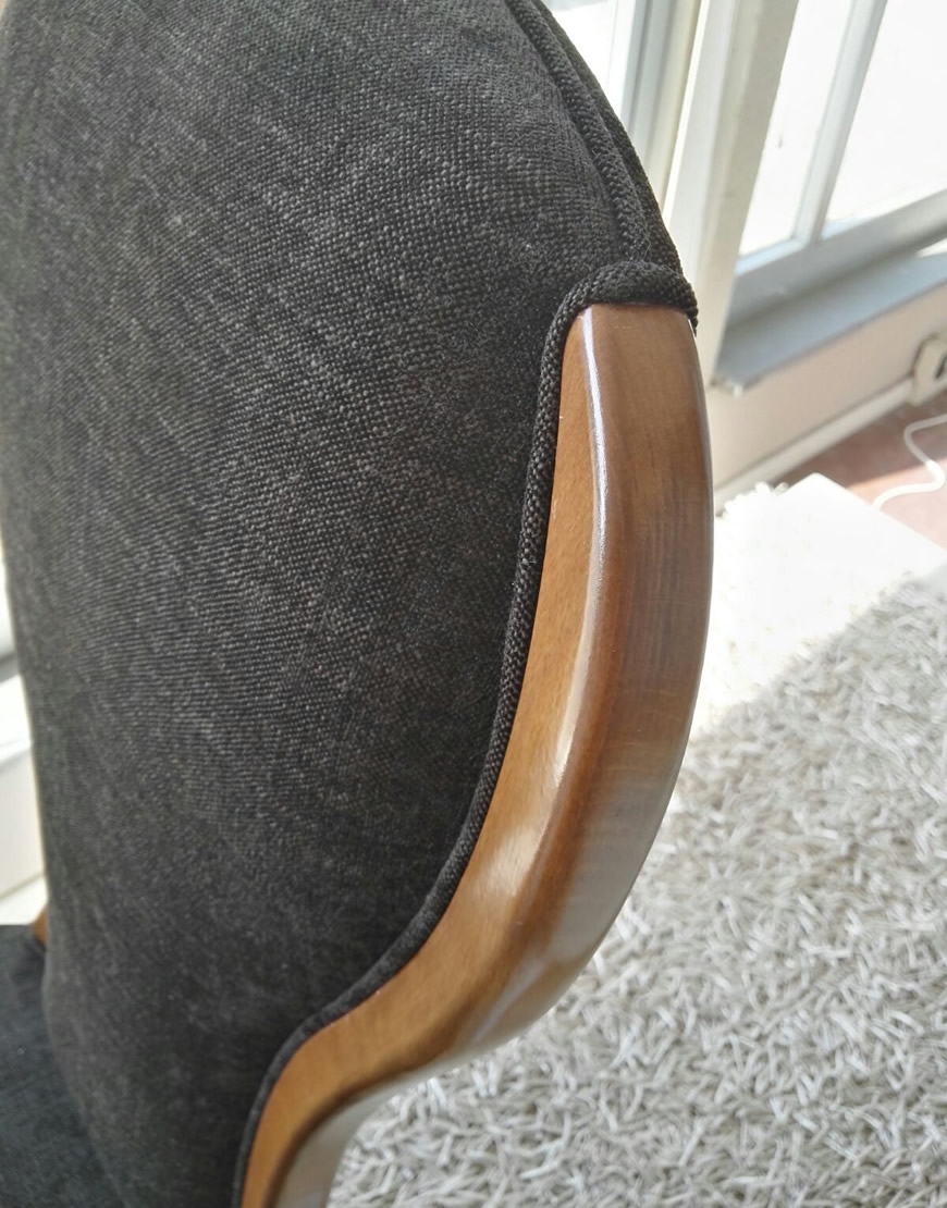 Sedia Calice in legno imbottita Sedia Calice in legno imbottita