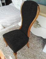 Sedia Calice in legno imbottita