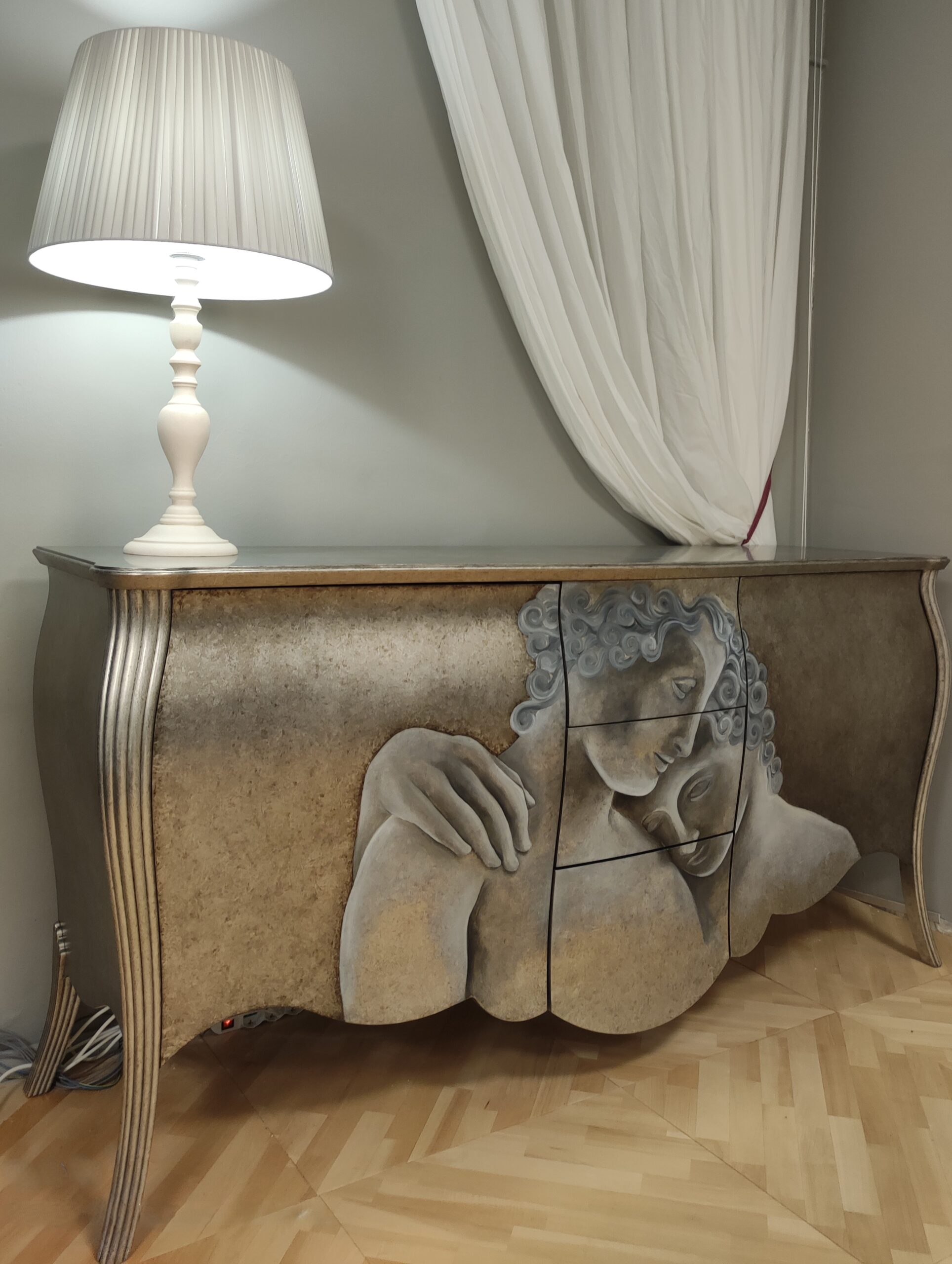 Credenza dipinta Canova Credenza dipinta Canova