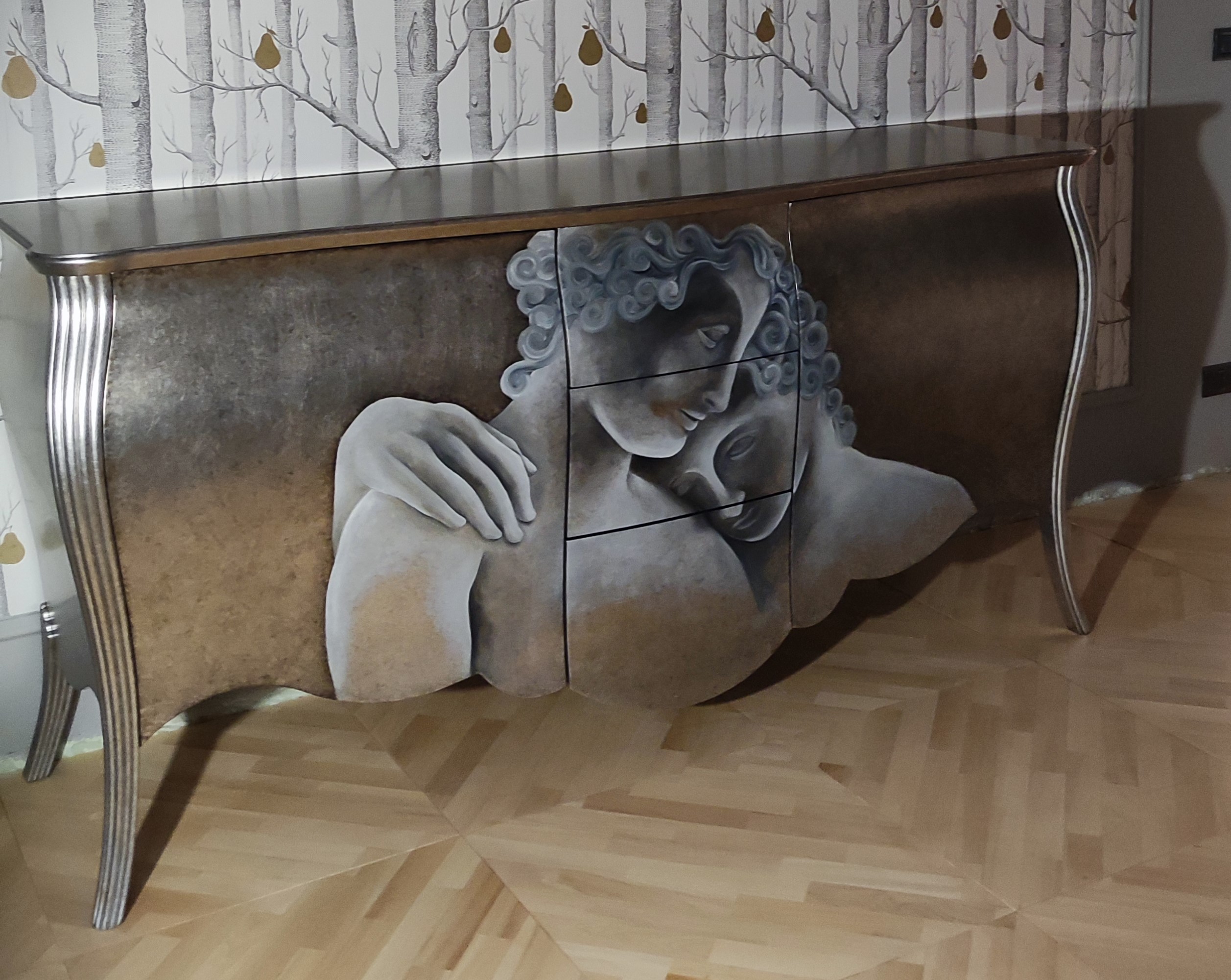 Credenza dipinta Canova Credenza dipinta Canova