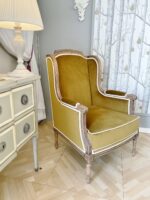 Poltrona Bergère in velluto