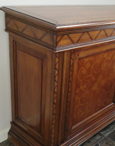table Credenzone Intarsiato