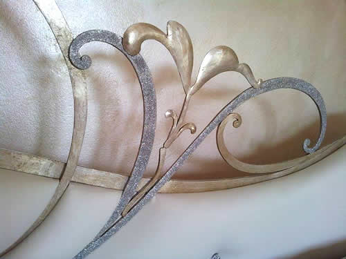Letto matrimoniale in ferro battuto Letto matrimoniale in ferro battuto
