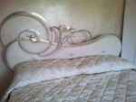 Letto matrimoniale in ferro battuto