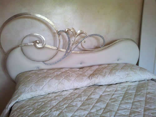 Letto matrimoniale in ferro battuto Letto matrimoniale in ferro battuto