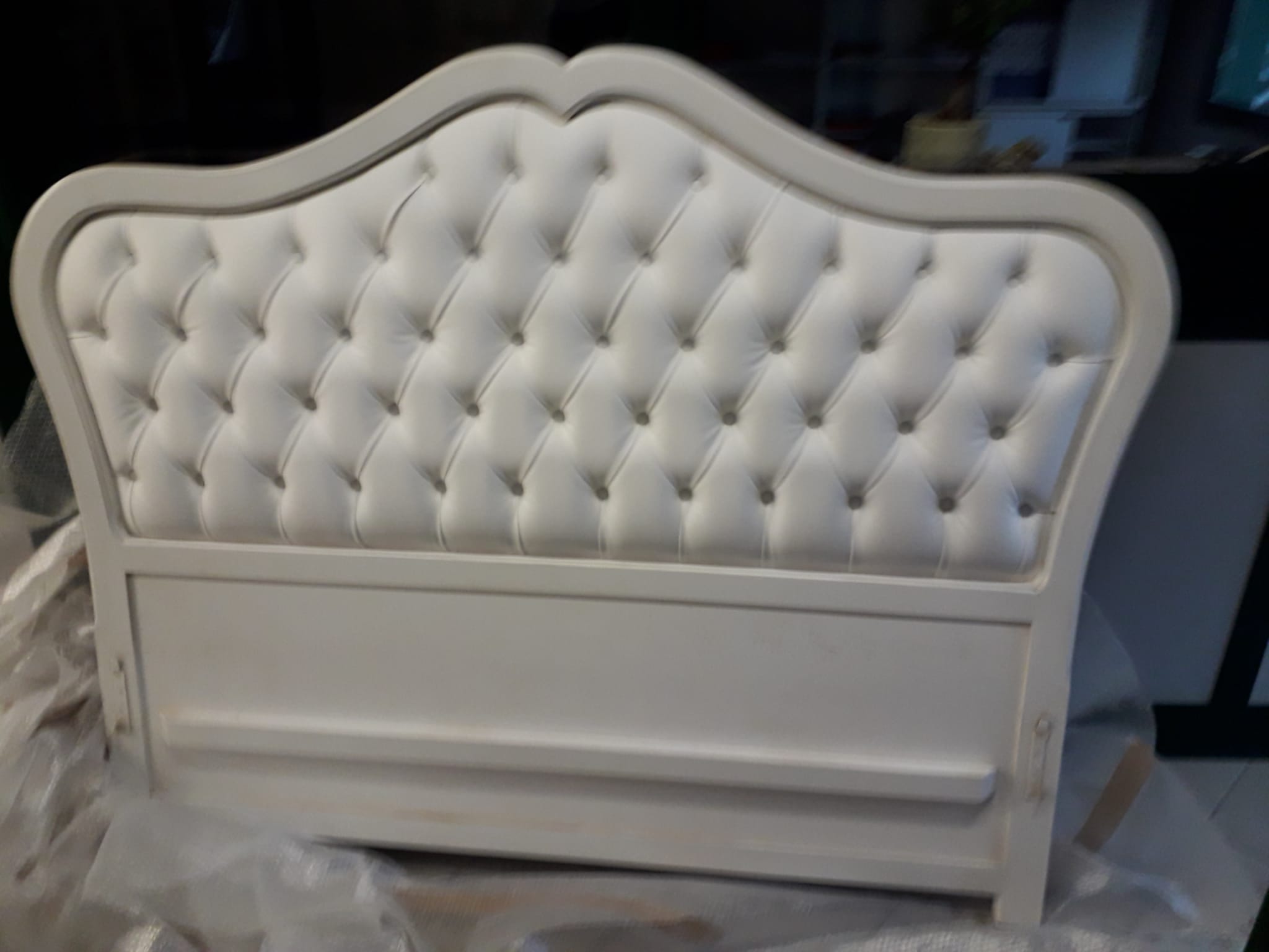 Letto a cuore capitonnè Letto a cuore capitonnè
