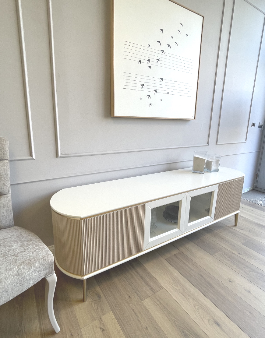 table Base cannettata tv da 2 metri