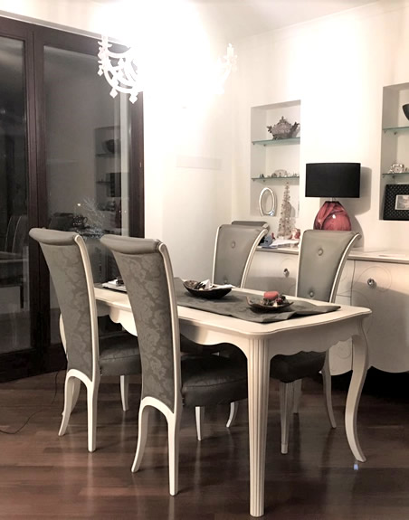 table Sedia schienale alto